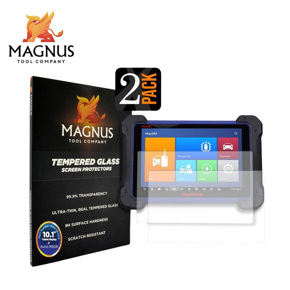 Magnus - Autel IM608/PRO/II (Tempered Glass Screen Protectors) 2 - Pack - Royal Key Supply