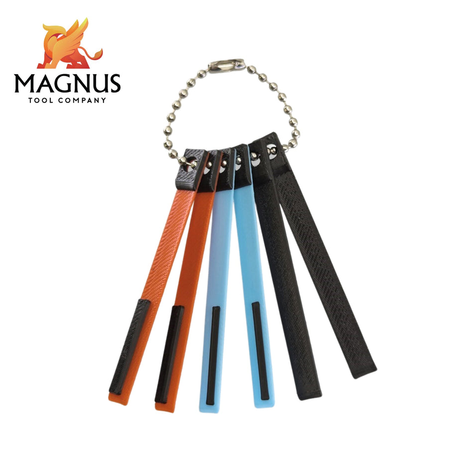 Magnus - Key Shims (6 in a set) For Key Cutting Machines - Automotive Keys - Royal Key Supply