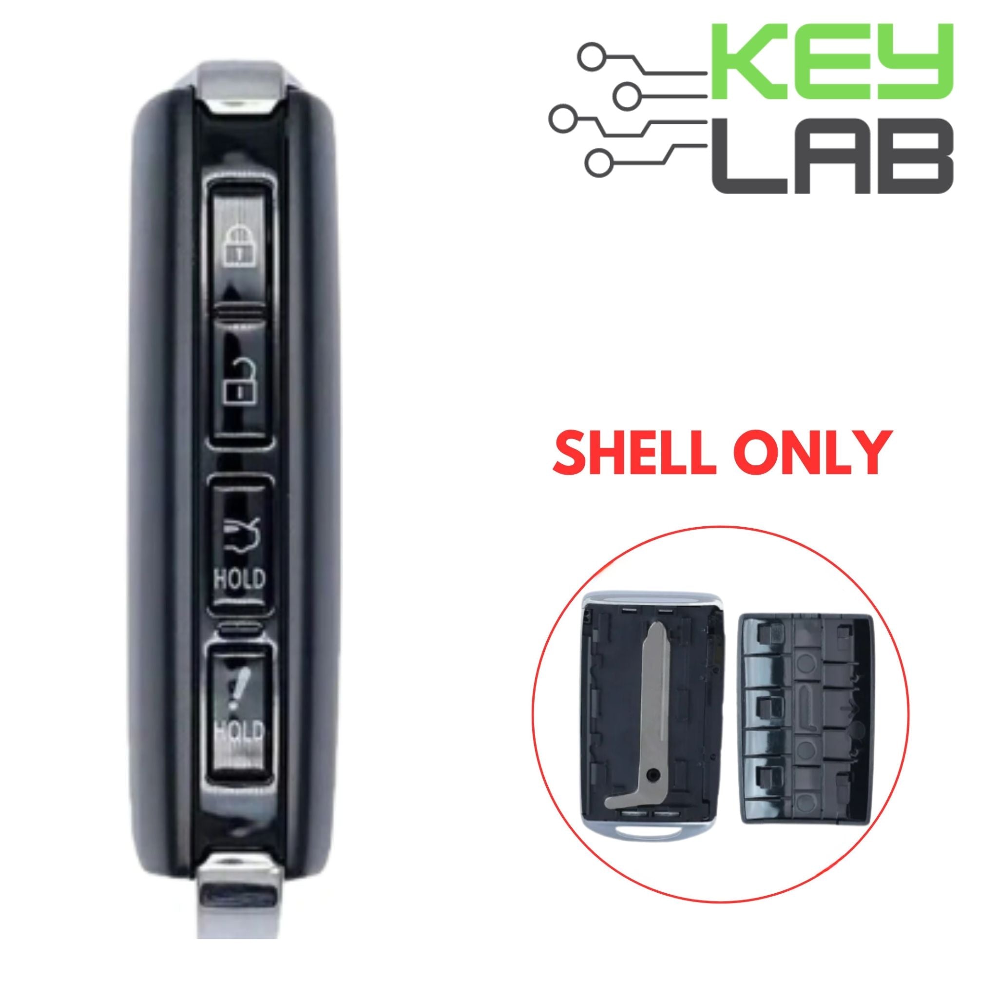 Mazda 2019 - 2021 Smart Key SHELL for WAZSKE11D01/WAZSKE13D03 - Royal Key Supply