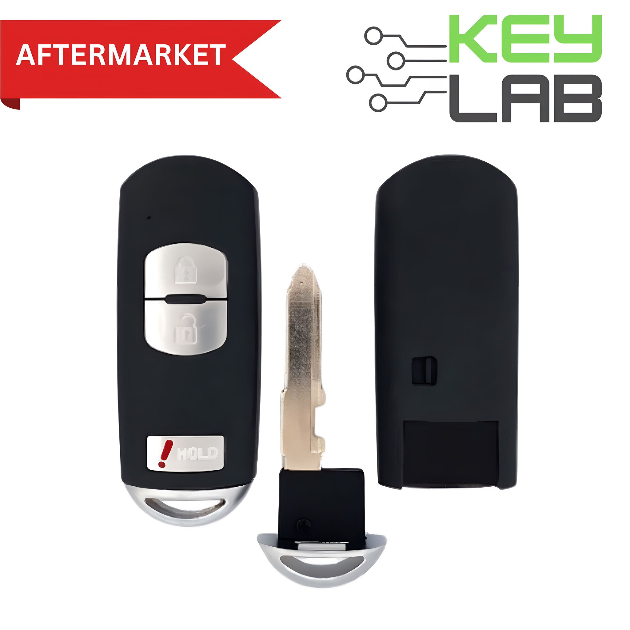 Mazda Aftermarket 2012 - 2018 Mazda 3, CX - 3, CX - 5, CX - 9 Smart Key 3B FCCID: WAZSKE13D01 PN# KDY3 - 67 - 5DY - Royal Key Supply