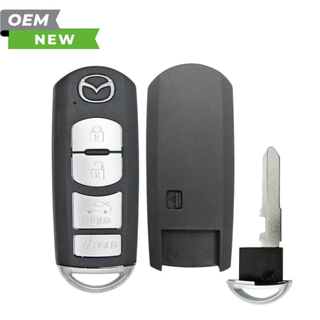 Mazda New OEM 2014 - 2018 Mazda 3/6, Miata MX 5 Smart Key 4B Trunk FCCID: WAZSKE13D01 PN GJY9 - 67 - 5DY - Royal Key Supply