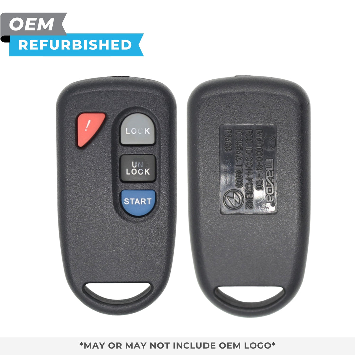 Mazda Refurbished 2000 - 2008 CX - 7 Keyless Entry Remote 4B Start FCCID: GOH - PCGEN2 PN 0000 - 8F - F06 - Royal Key Supply