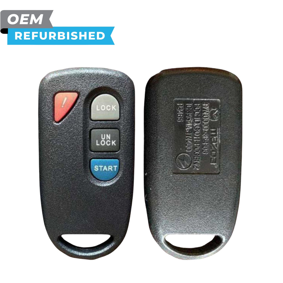 Mazda Refurbished 2000-2008 CX-7 Keyless Entry Remote 4B Start FCCID: GOH-PCGEN2 PN 0000-8F-F06 - Royal Key Supply