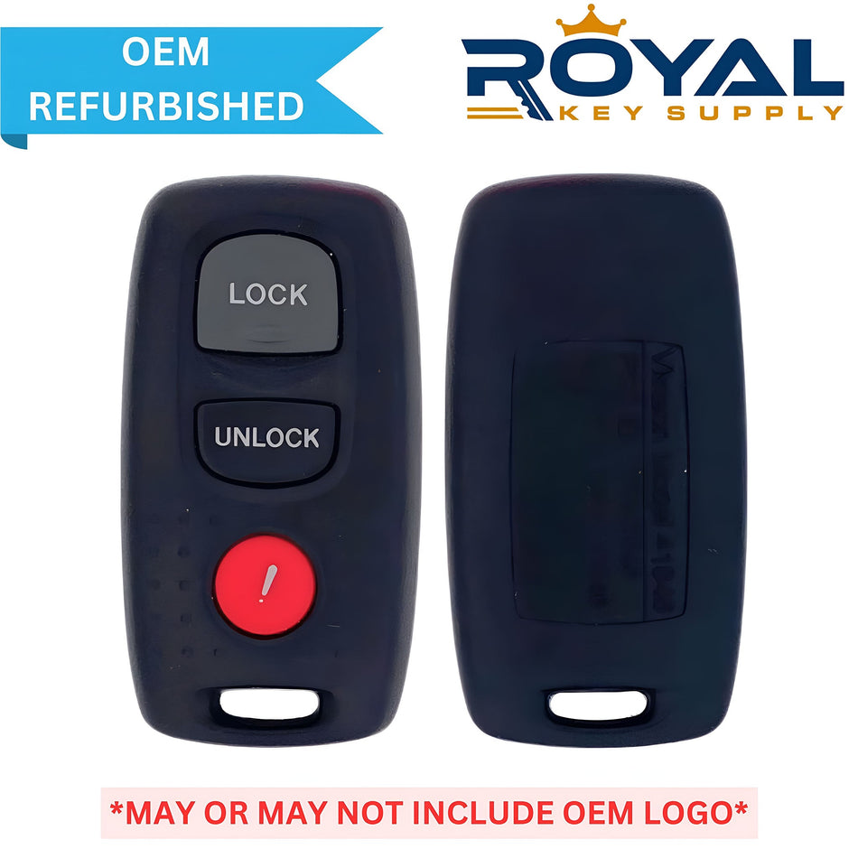 Mazda Refurbished 2004 - 2006 Mazda 3, Mazda 6 Keyless Entry Remote 3B FCCID: KPU41846 PN# BN8P - 67 - 5RY - Royal Key Supply