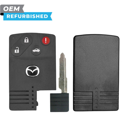 Mazda Refurbished 2004-2011 MX-5 Miata, RX-8 Smart Key CARD 4B Trunk FCCID: BGBX1T458SKE11A01 PN NFY7-67-5RYB - Royal Key Supply