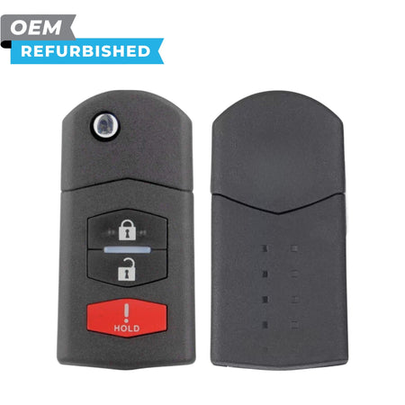 Mazda Refurbished 2005-2015 CX-7, CX-9, Mazda 2/3/5 Remote Flip Key 3B FCCID: BGBX1T478SKE125-01 PN CC43-67-5RYC - Royal Key Supply