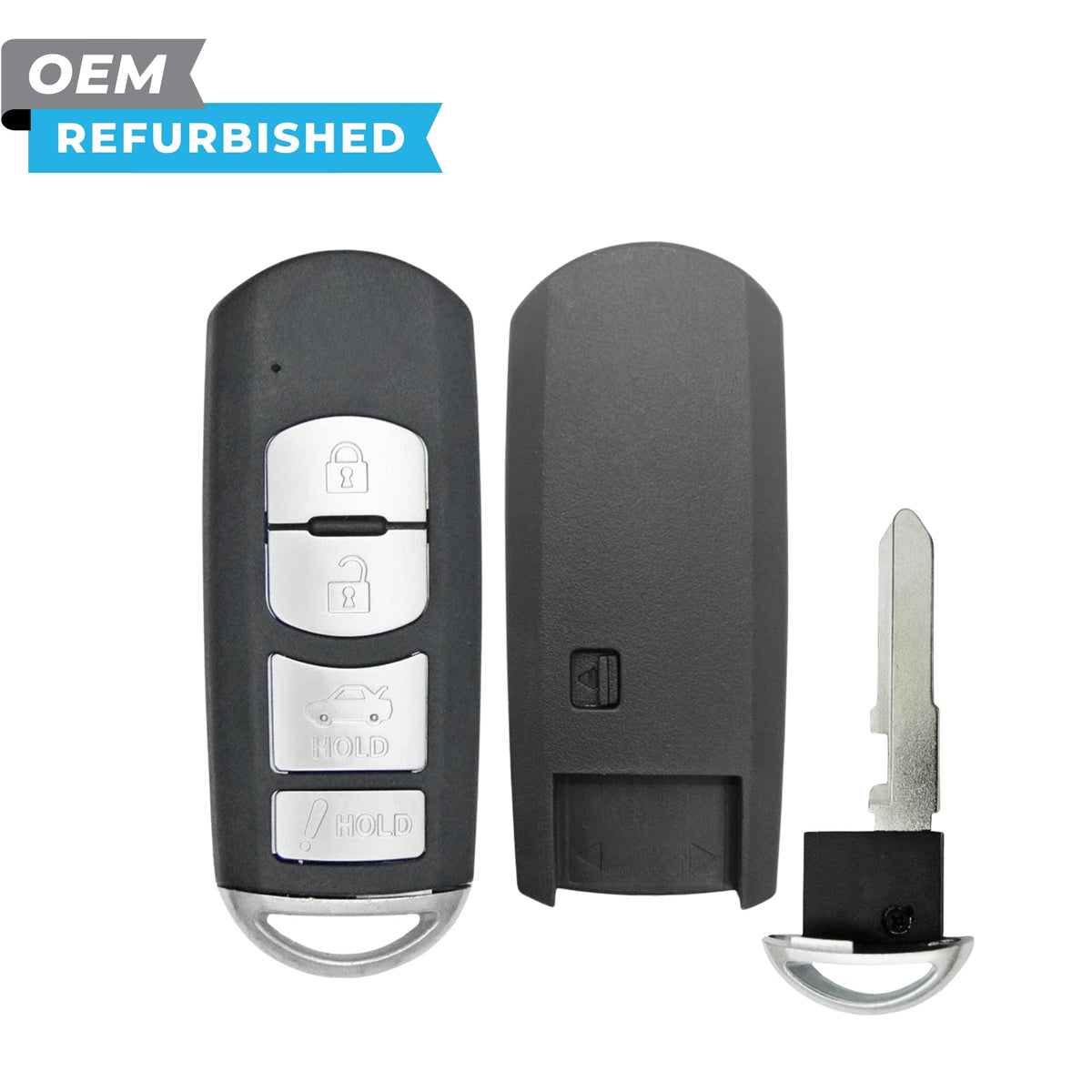 Mazda Refurbished 2009-2015 Miata MX 5 Smart Key 4B Trunk FCCID: WAZX1T768SKE11A04 PN NHY8-67-5RYA - Royal Key Supply