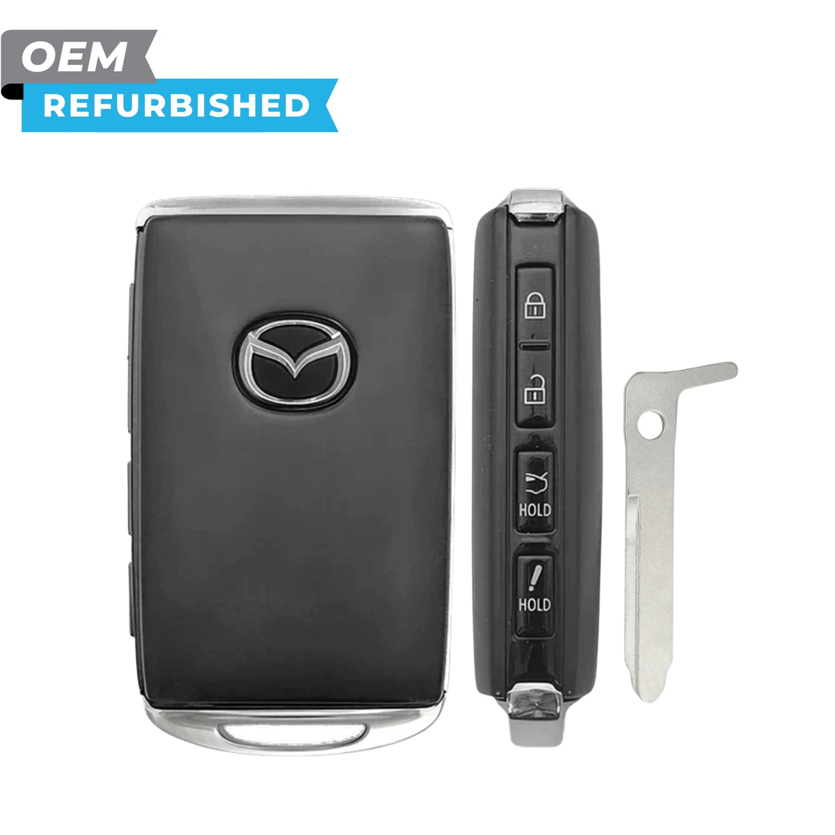 Mazda Refurbished 2019-2025 Mazda 3 Smart Key 4B Trunk FCCID: WAZSKE11D01 PN BCYA-67-5DY - Royal Key Supply