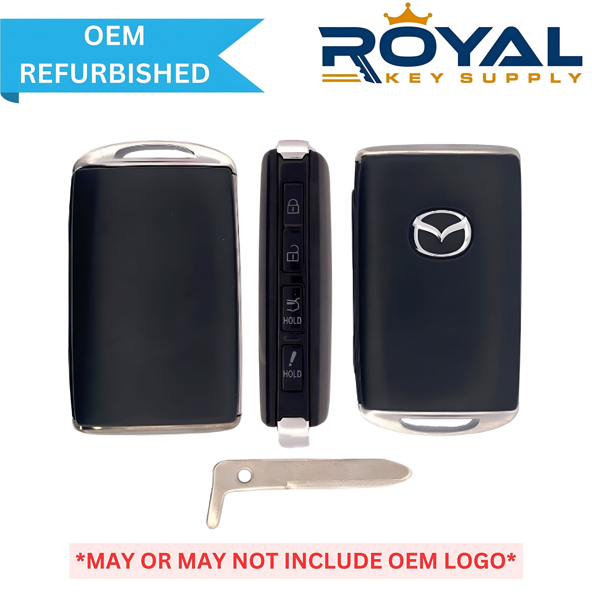 Mazda Refurbished 2020 - 2024 CX - 30 Smart Key 4B Hatch FCCID: WAZSKE11D01 PN# DGY2 - 67 - 5DY - Royal Key Supply