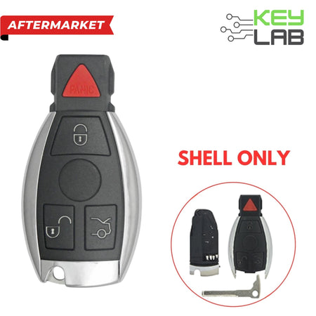 Mercedes 2008-2012 Smart Key SHELL for IYZDC11, IYZDC07, IYDC10 4B - Royal Key Supply