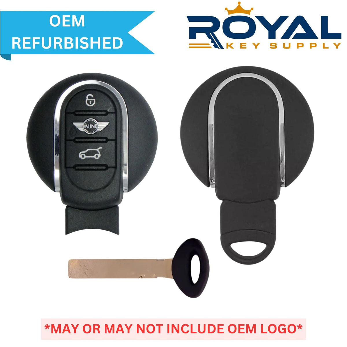 Mini Refurbished OEM 2014 - 2018 Cooper Smart Key 3 Button FCCID: NBGIDGNG1 PN# 9367409 - 01 - Royal Key Supply