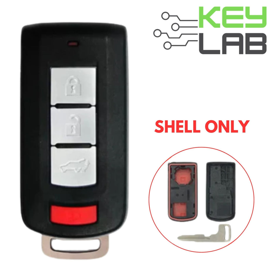 Mitsubishi 2015 - 2020 Smart Key SHELL 4B for OUC644M - KEY - N - Royal Key Supply