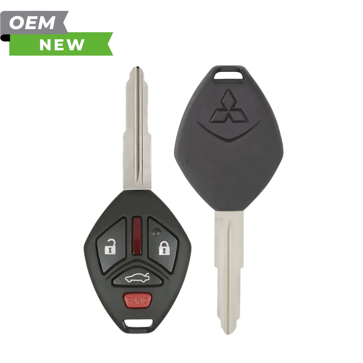 Mitsubishi New OEM 2008 - 2015 Lancer Remote Head Key (w/ Shoulder) 4B Trunk FCCID: OUCG8D - 625M - A PN 6370A477 - Royal Key Supply