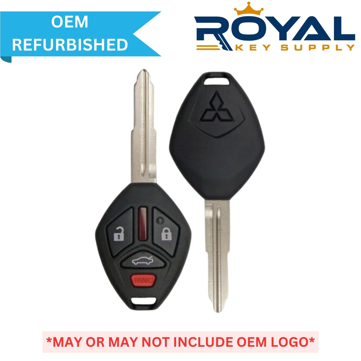 Mitsubishi Refurbished 2008 - 2015 Lancer Remote Head Key (w/ Shoulder) 4B Trunk FCCID: OUCG8D - 625M - A PN# 6370A477 - Royal Key Supply