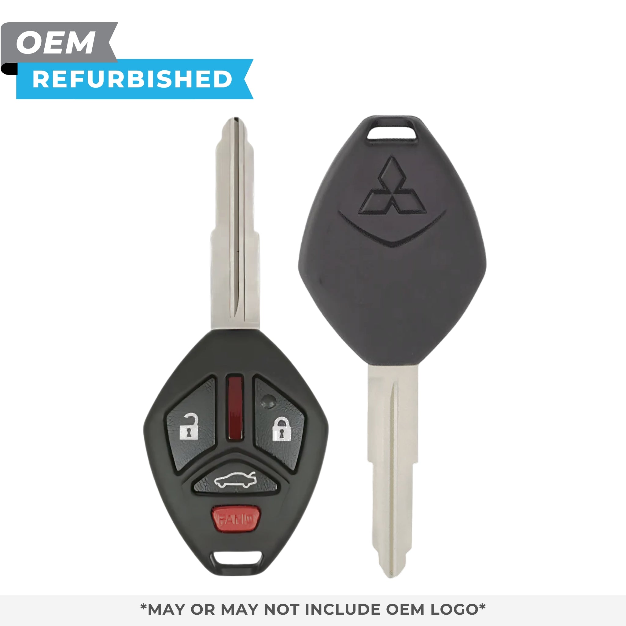 Mitsubishi Refurbished 2008 - 2015 Lancer Remote Head Key (w/ Shoulder) 4B Trunk FCCID: OUCG8D - 625M - A PN 6370A477 - Royal Key Supply