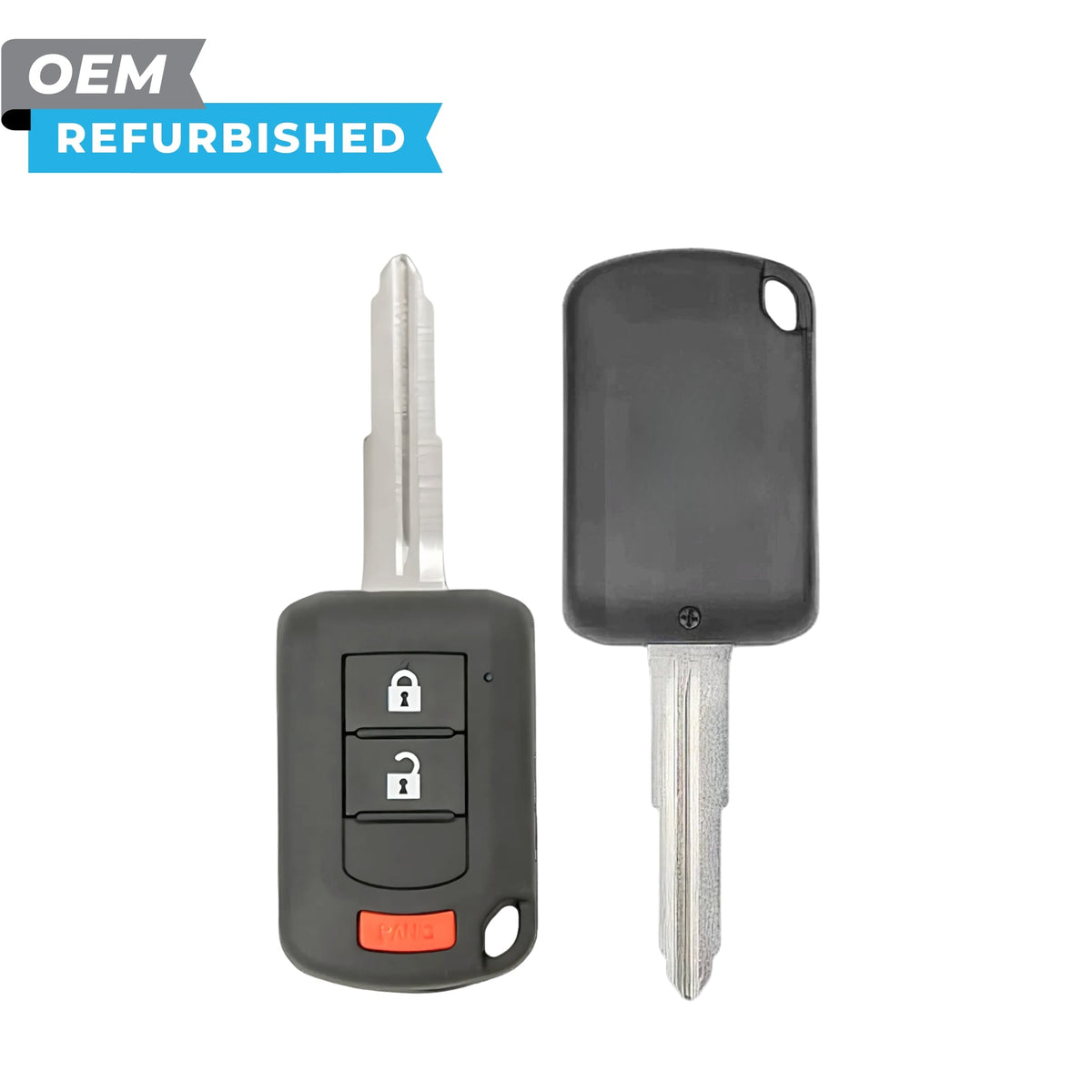 Mitsubishi Refurbished 2013-2021 Mirage Remote Head Key 3B FCCID: OUCJ166N PN 6370B904 - Royal Key Supply