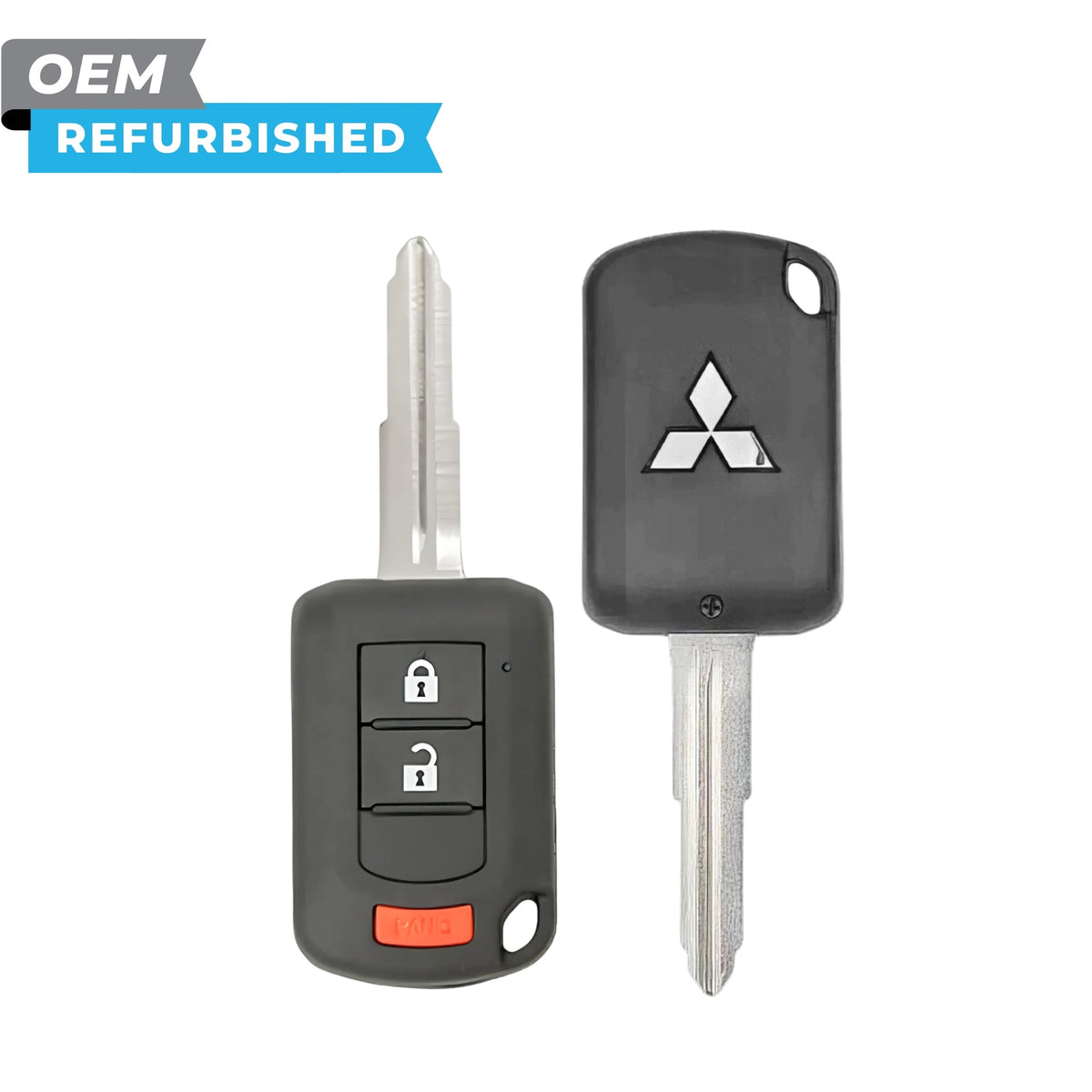 Mitsubishi Refurbished (No Logo) 2018-2022 Eclipse Cross Remote Head Key 3B FCCID: OUCJ166N PN 6370C135 - Royal Key Supply