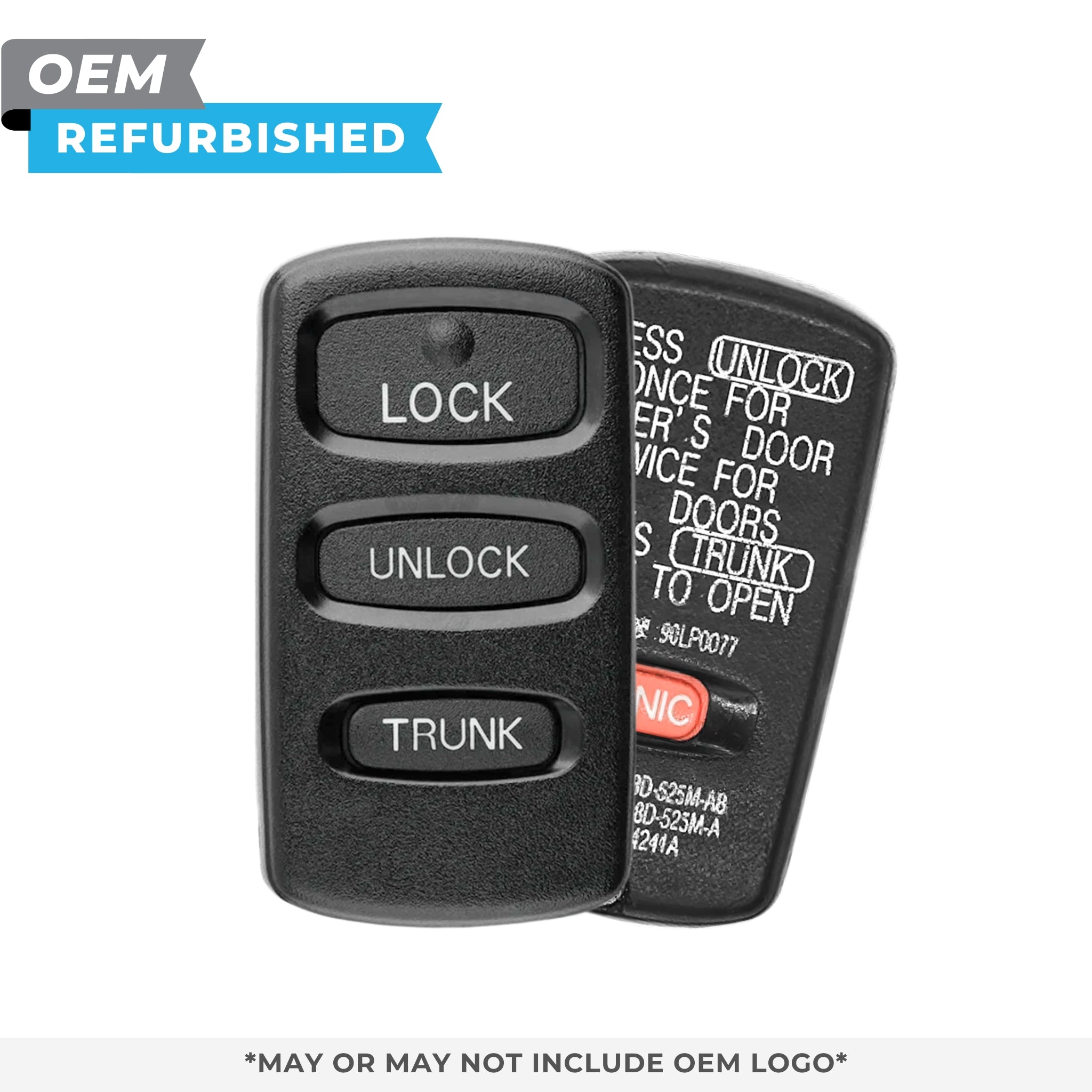 Mitsubishi Refurbished OEM 2002 - 2005 Eclipse/Galant Keyless Entry Remote 4 Button FCCID: OUCG8D - 525M - A PN MR587981 - Royal Key Supply