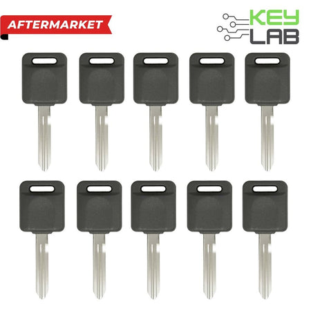 Nissan Aftermarket 2004 - 2019 Altima, G35 Transponder Key NI04T PN H0564 - ET000 (Pack of 10) - Royal Key Supply