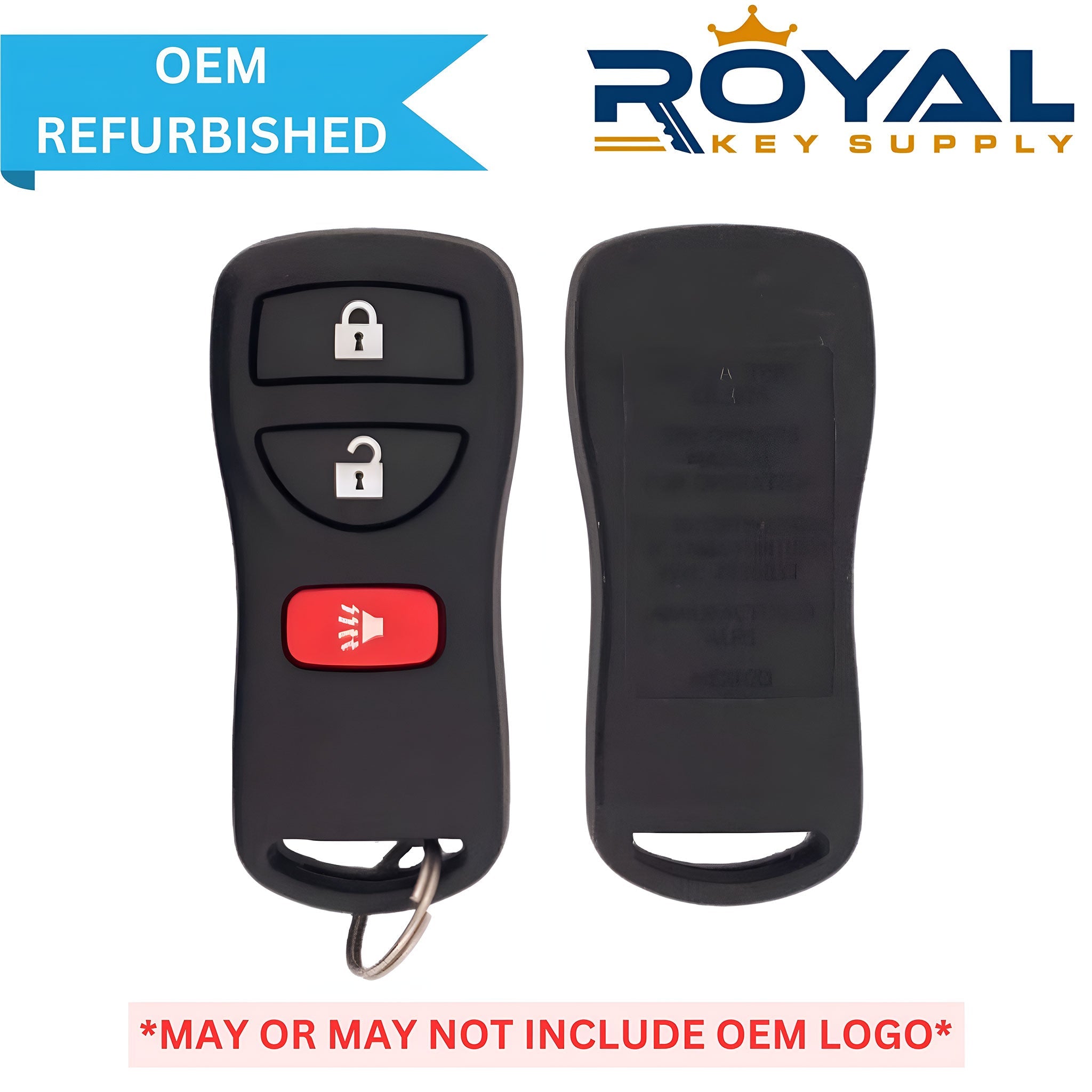 Nissan Refurbished 2002 - 2007 Titan, Murano Keyless Entry Remote 3B FCCID: KBRASTU15 PN# 28268 - 5W501 - Royal Key Supply