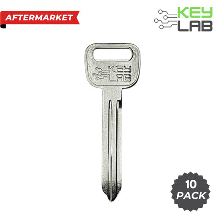 Nissan/Infiniti 1996-2020 Metal Test Key DA34 (Pack of 10) - Royal Key Supply