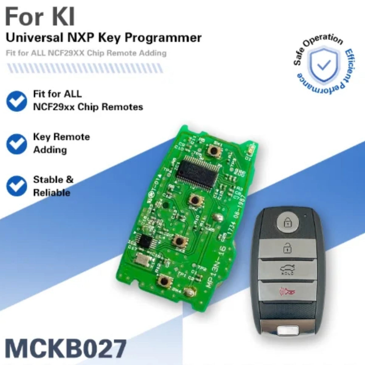 NXP Killer Tool - PCB Adapter for NCF29XX Chip Smart Key Cloning (Kia) - Royal Key Supply