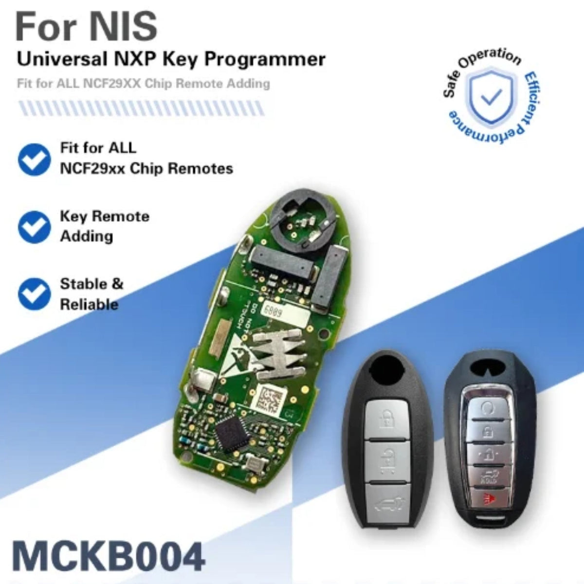 NXP Killer Tool - PCB Adapter for NCF29XX Chip Smart Key Cloning (Nissan) - Royal Key Supply