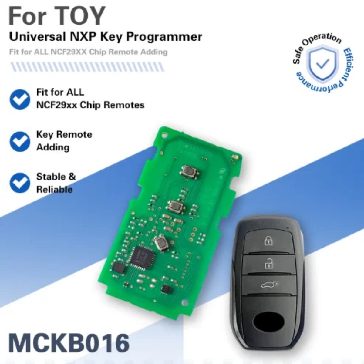 NXP Killer Tool - PCB Adapter for NCF29XX Chip Smart Key Cloning (Toyota) - Royal Key Supply