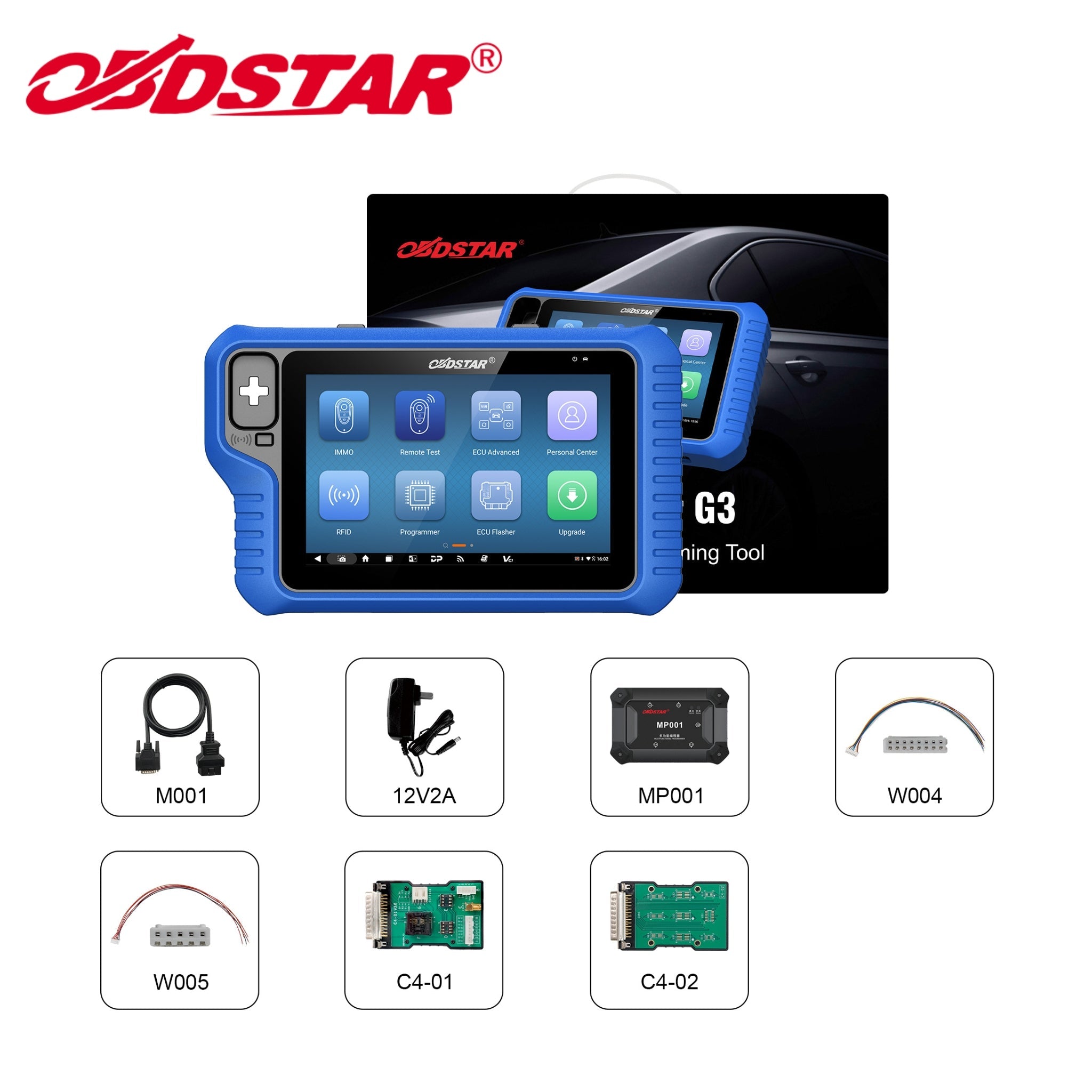 OBDStar - KeyMaster G3 USA (Basic) Key Programmer/ECU Advanced, IMMO, OBDII - Royal Key Supply