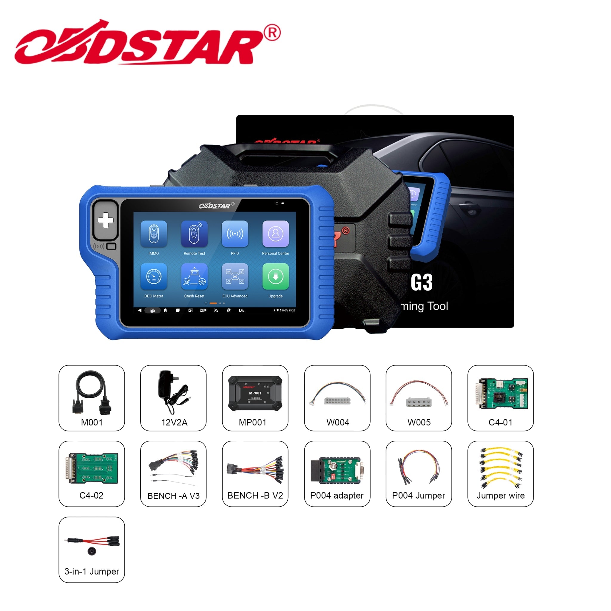 OBDStar - KeyMaster G3 USA (Full) ECU Flash, Odometer, Airbag, Test Platform - Royal Key Supply