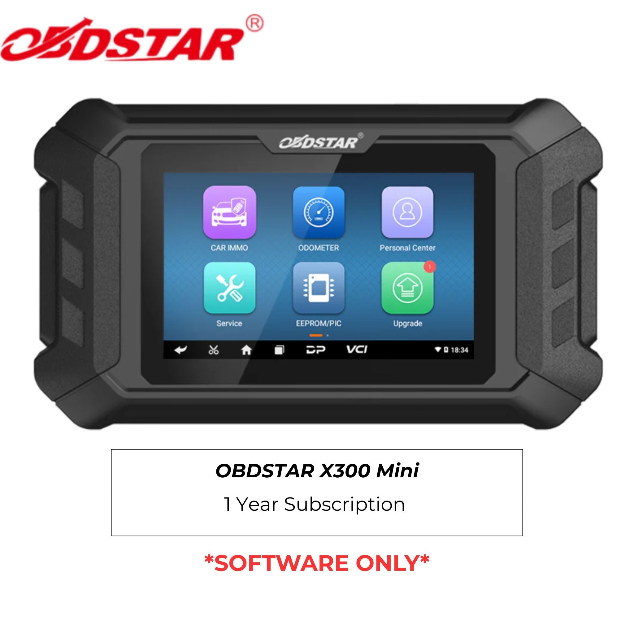 OBDSTAR X300 MINI Series – 1 - Year Software Update Subscription License - Royal Key Supply