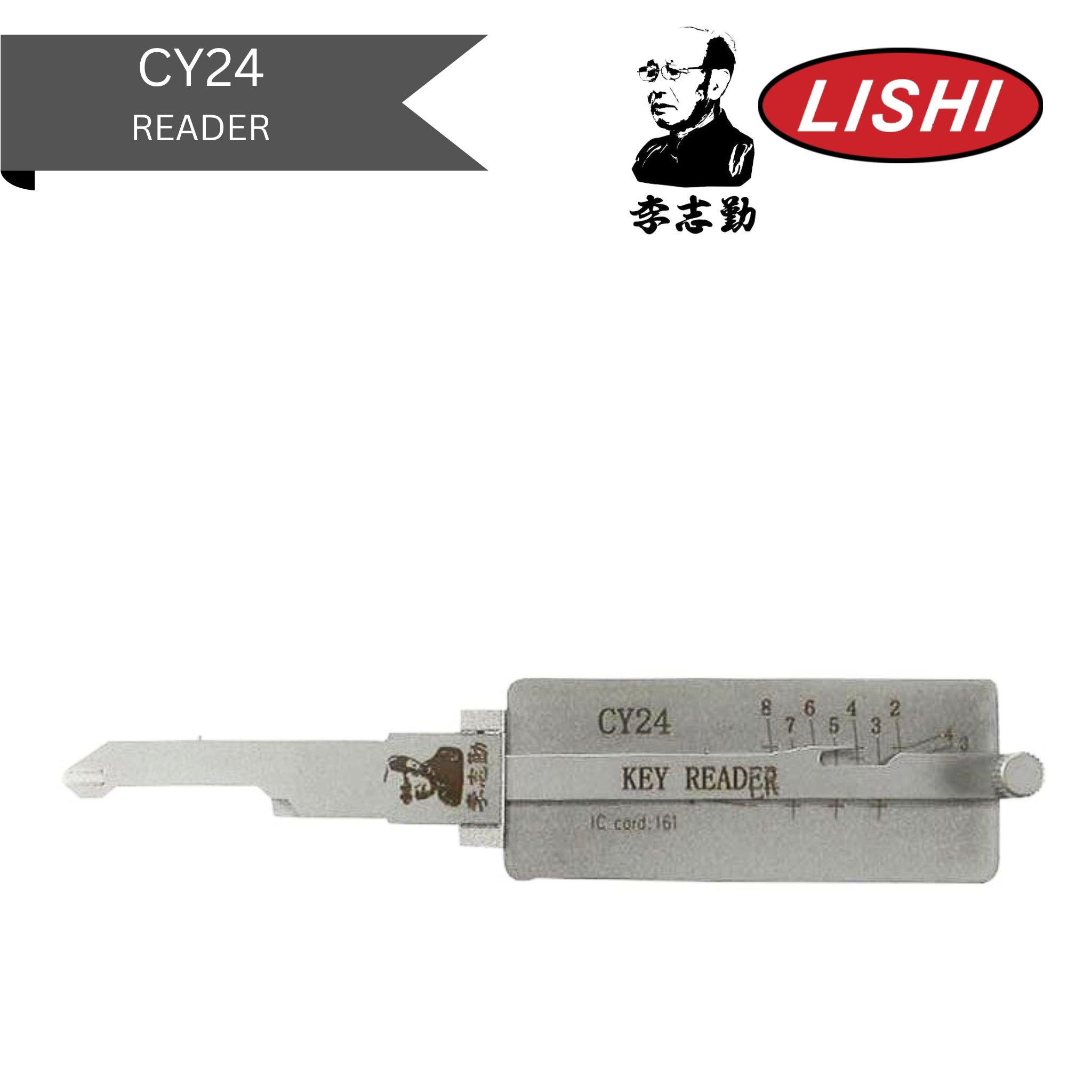 Original Lishi - Chrysler/Dodge/Jeep CY24 - Reader & Decoder - Dr/Bt - AG - Royal Key Supply