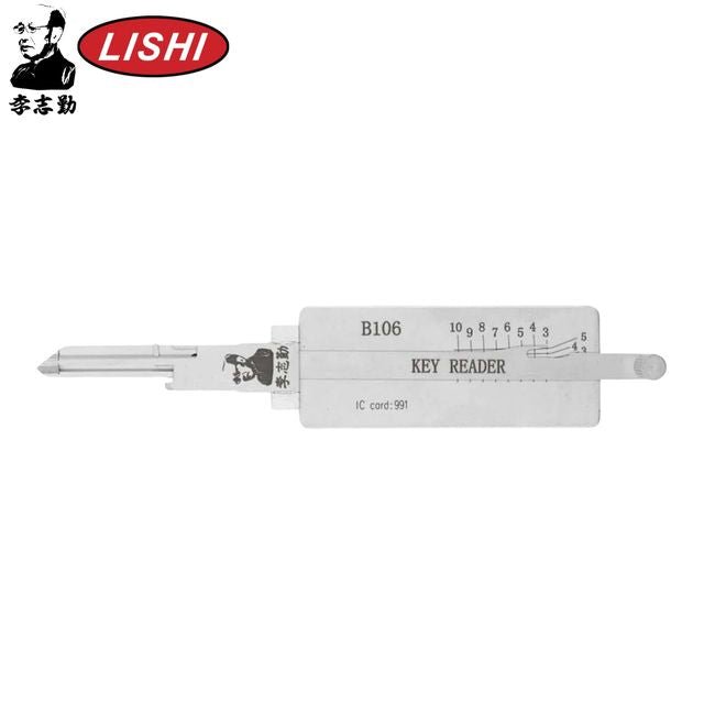 Original Lishi - GM B106/GM37 Non - Warded - Reader & Decoder - AG - Royal Key Supply