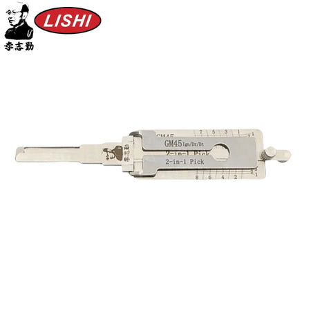 Original Lishi - GM GM45 (Ign/Dr/Bt) - 2 - In - 1 Pick/Decoder - Royal Key Supply