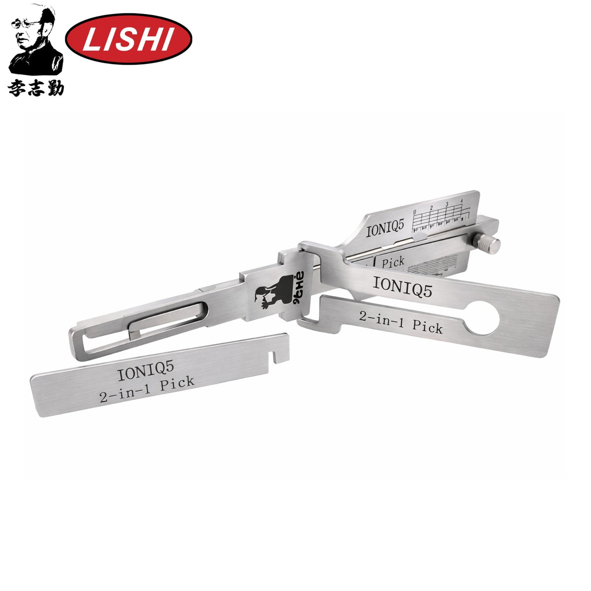 Original Lishi - IONIQ 5 2 - in - 1 Pick Decoder – Hyundai Ioniq / Tucson KK12 Lock Tool (Anti - Glare) - Royal Key Supply
