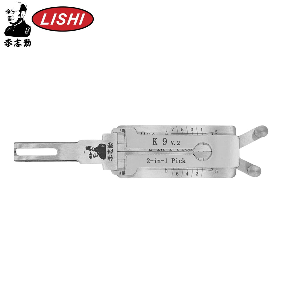 Original Lishi - Kia K9 (V.2) - 2 - In - 1 Pick/Decoder - (Twin Lifter) - Royal Key Supply