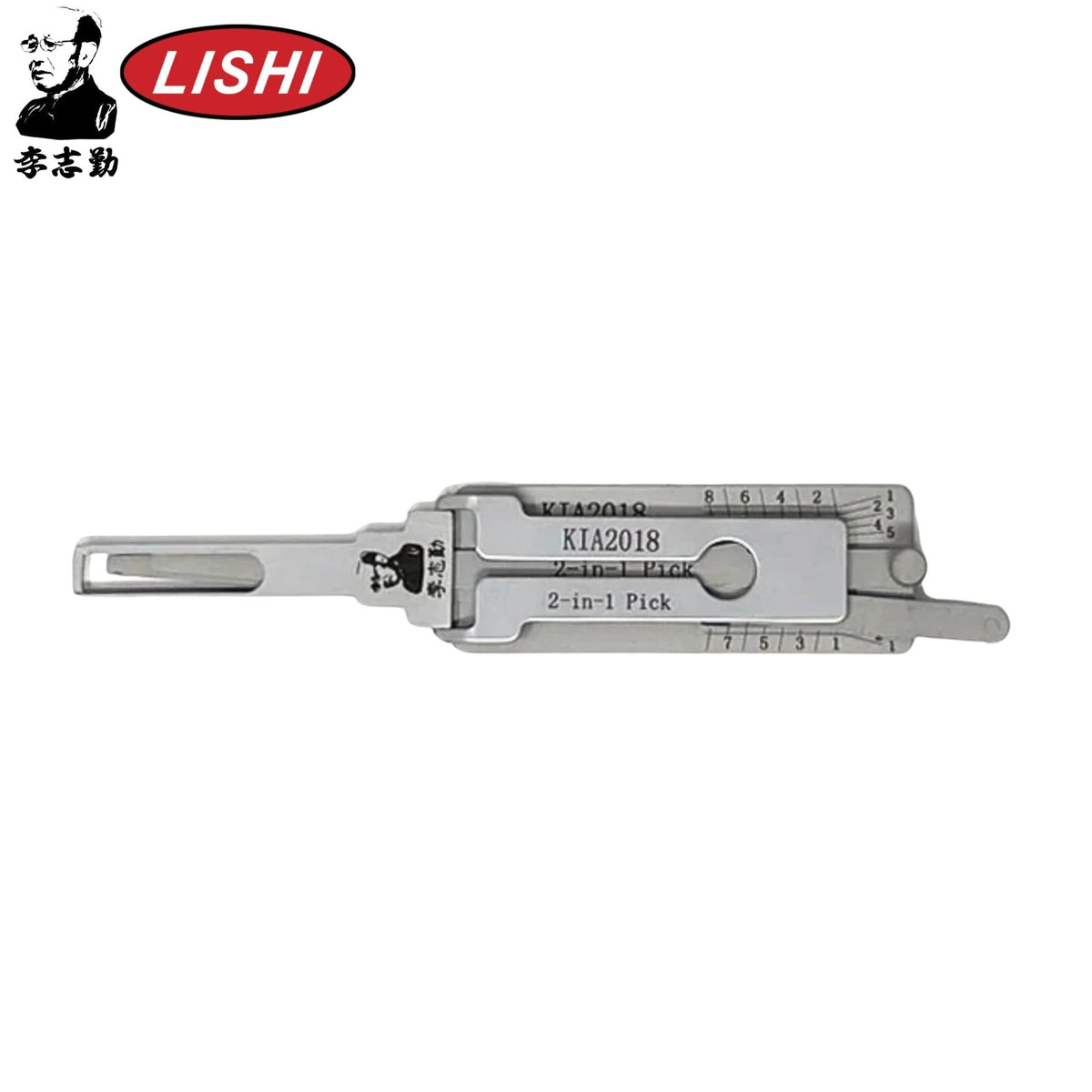 Original Lishi - Kia KIA2018 (Dr/Bt) - 2 - In - 1 Pick/Decoder - AG - Royal Key Supply