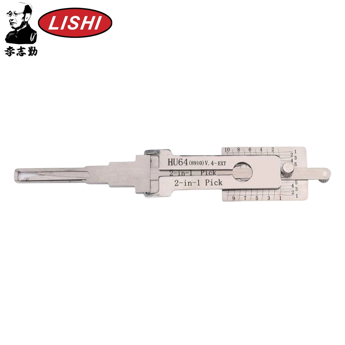 Original Lishi - Mercedes HU64 (V.4) - 2 - in - 1 Pick/Decoder Twin Lifter - AG - Royal Key Supply