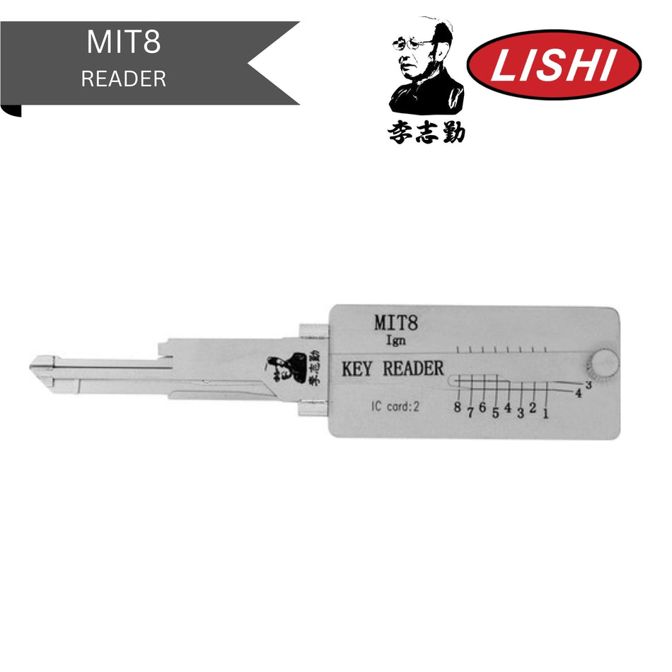 Original Lishi - Mitsubishi MIT8 - Reader & Decoder - AG - Royal Key Supply