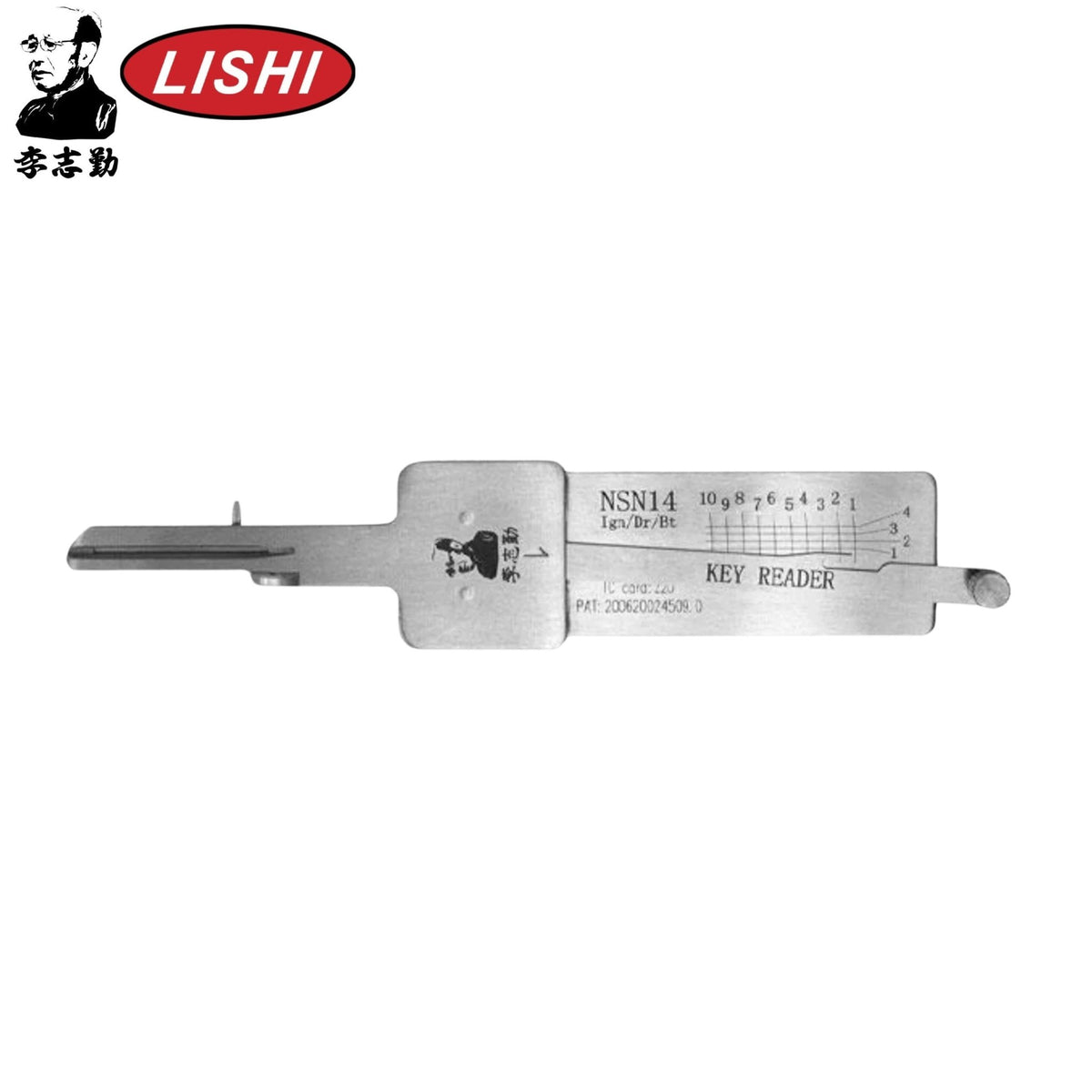 Original Lishi - Nissan NSN14 - Reader & Decoder - AG - Royal Key Supply