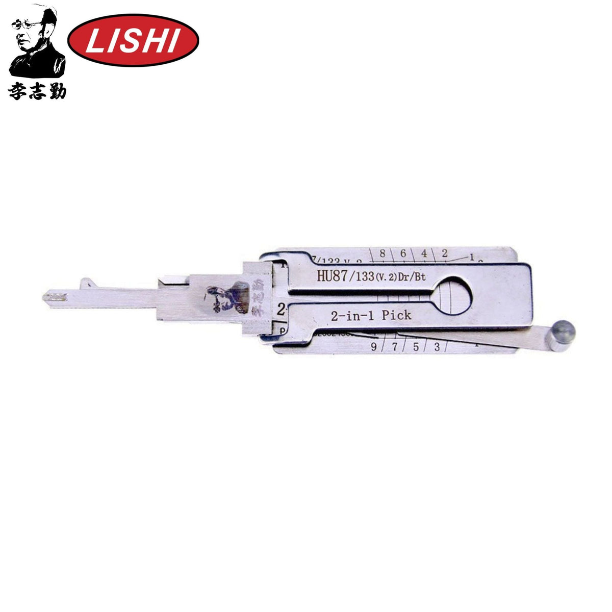 Original Lishi - Suzuki HU87 (V.2) - 2 - In - 1 Pick/Decoder - Royal Key Supply