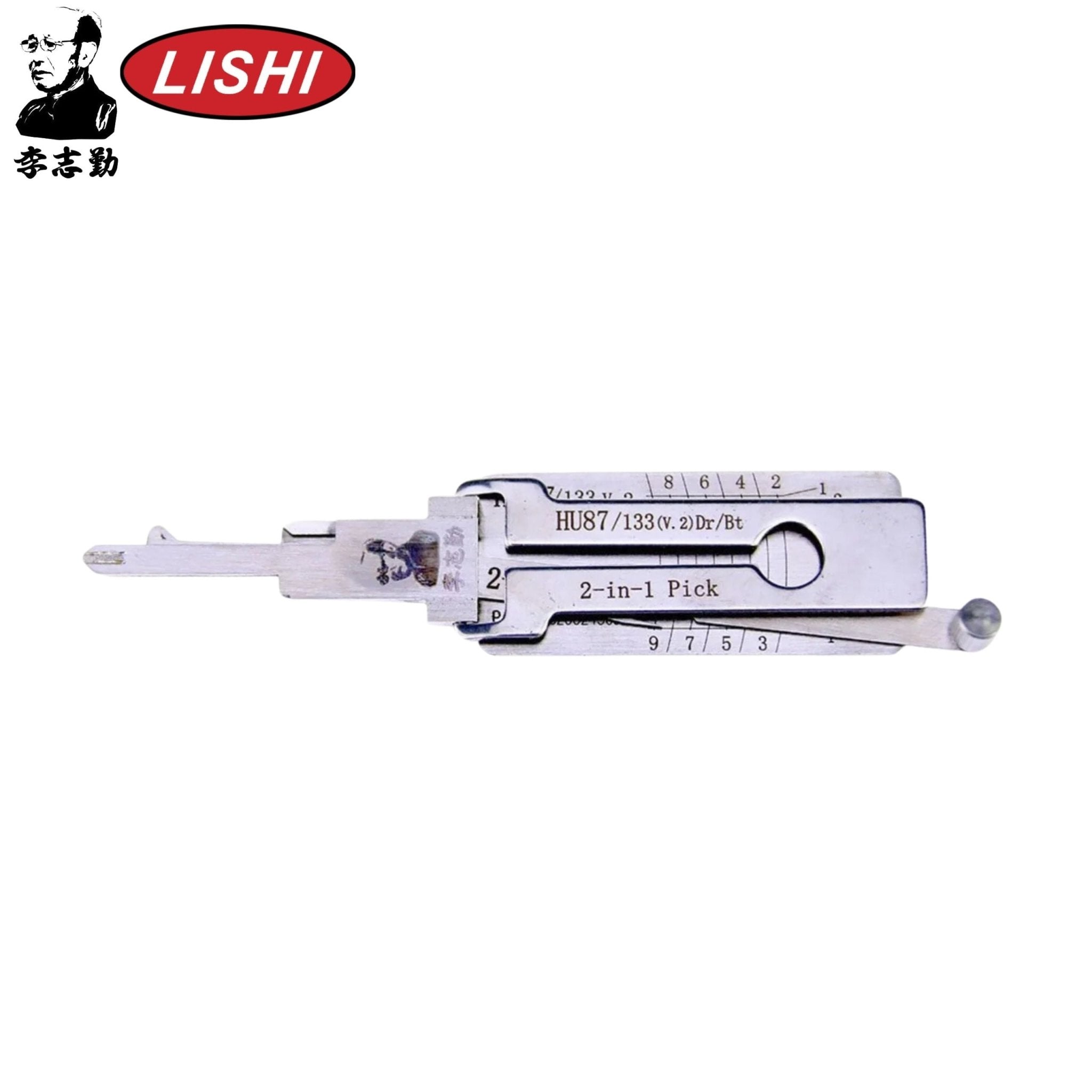 Original Lishi - Suzuki HU87 (V.2) - 2-In-1 Pick/Decoder - AG