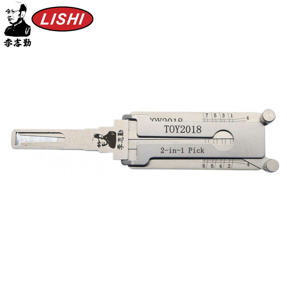 Original Lishi - Toyota TOY2018 - 2 - in - 1 Pick/Decoder - AG - Royal Key Supply