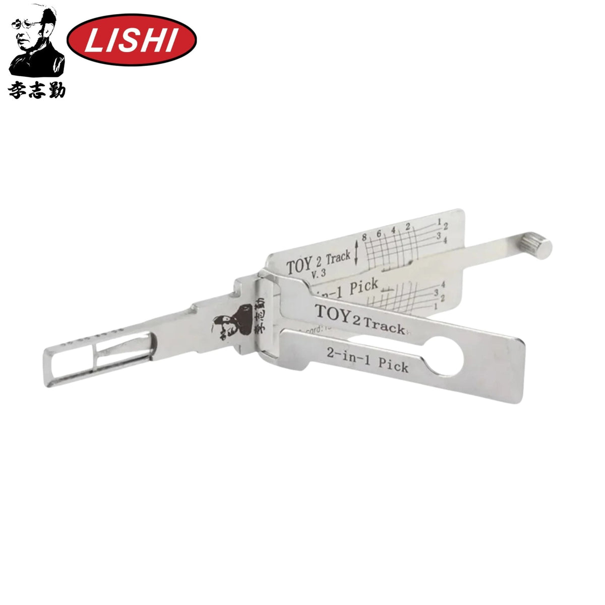 Original Lishi - Toyota TOY2T 80K (V.4) - 2 - in - 1 Pick/Decoder - AG - Royal Key Supply