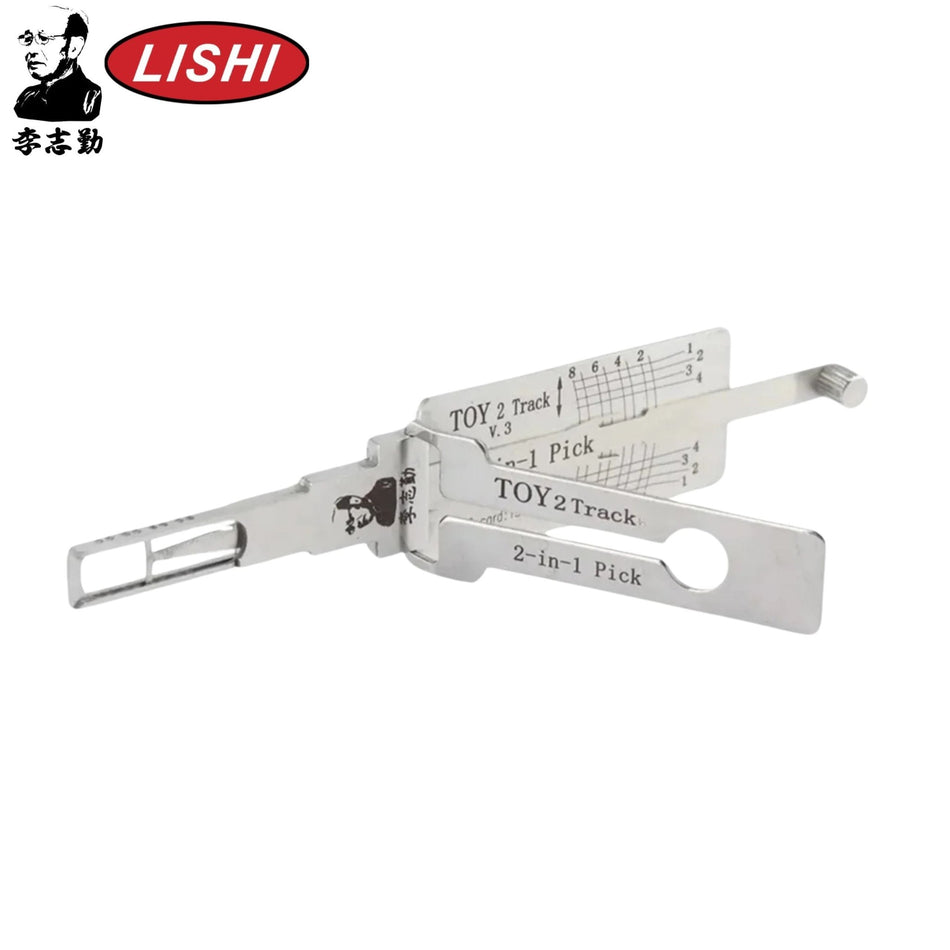 Original Lishi - Toyota TOY2T 80K (V.4) - 2 - in - 1 Pick/Decoder - AG - Royal Key Supply