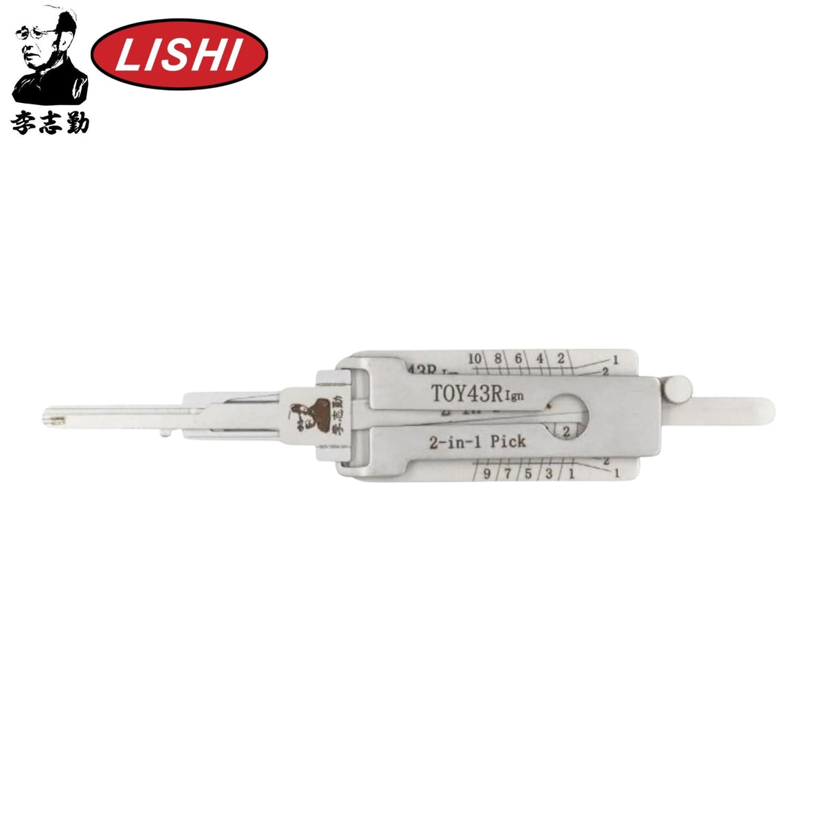 Original Lishi - Toyota TOY43R - 2 - in - 1 Pick/Decoder - AG - Royal Key Supply