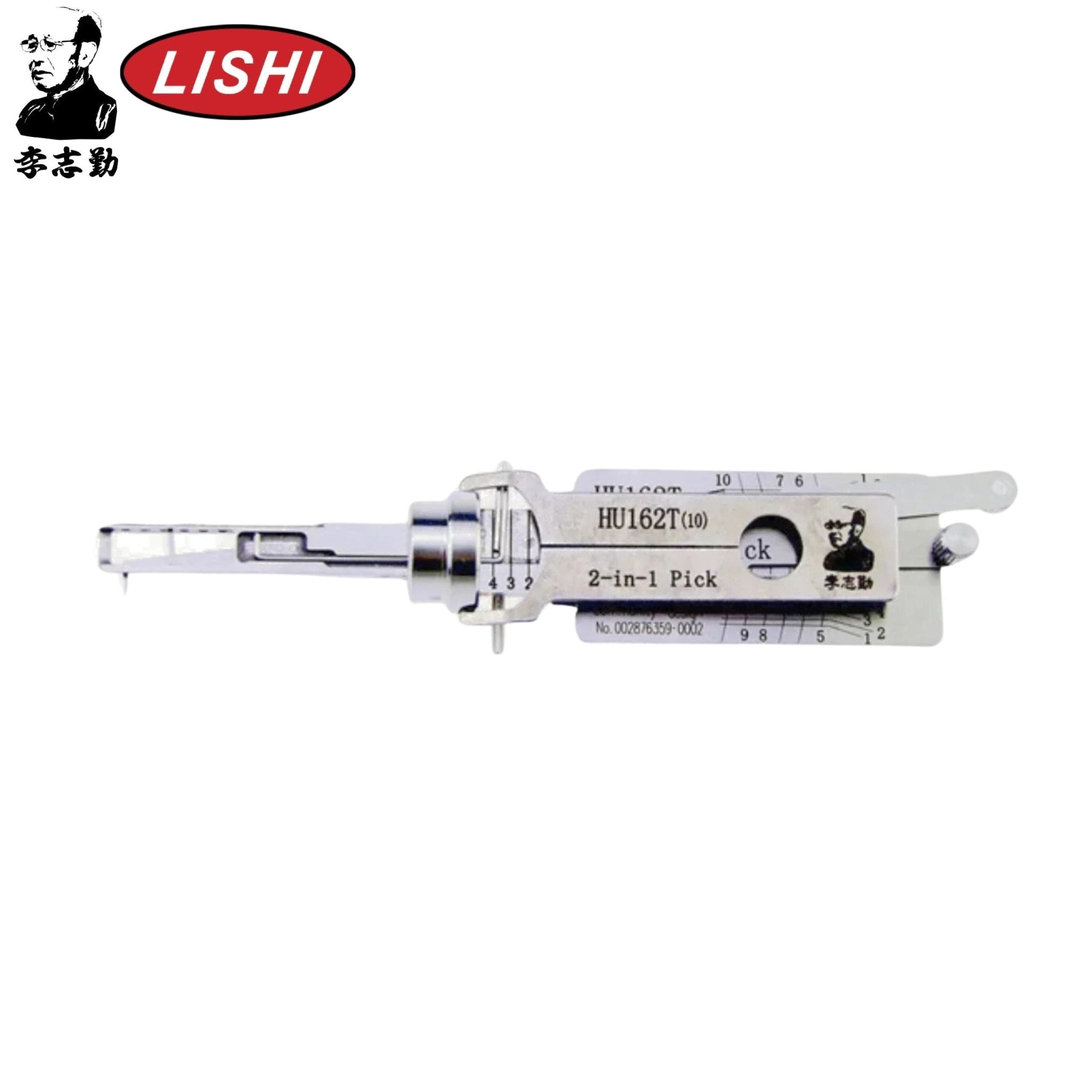 HU162 10 Cut Crocheteur Décodeur HU162T 2Mr Li - LISHI
