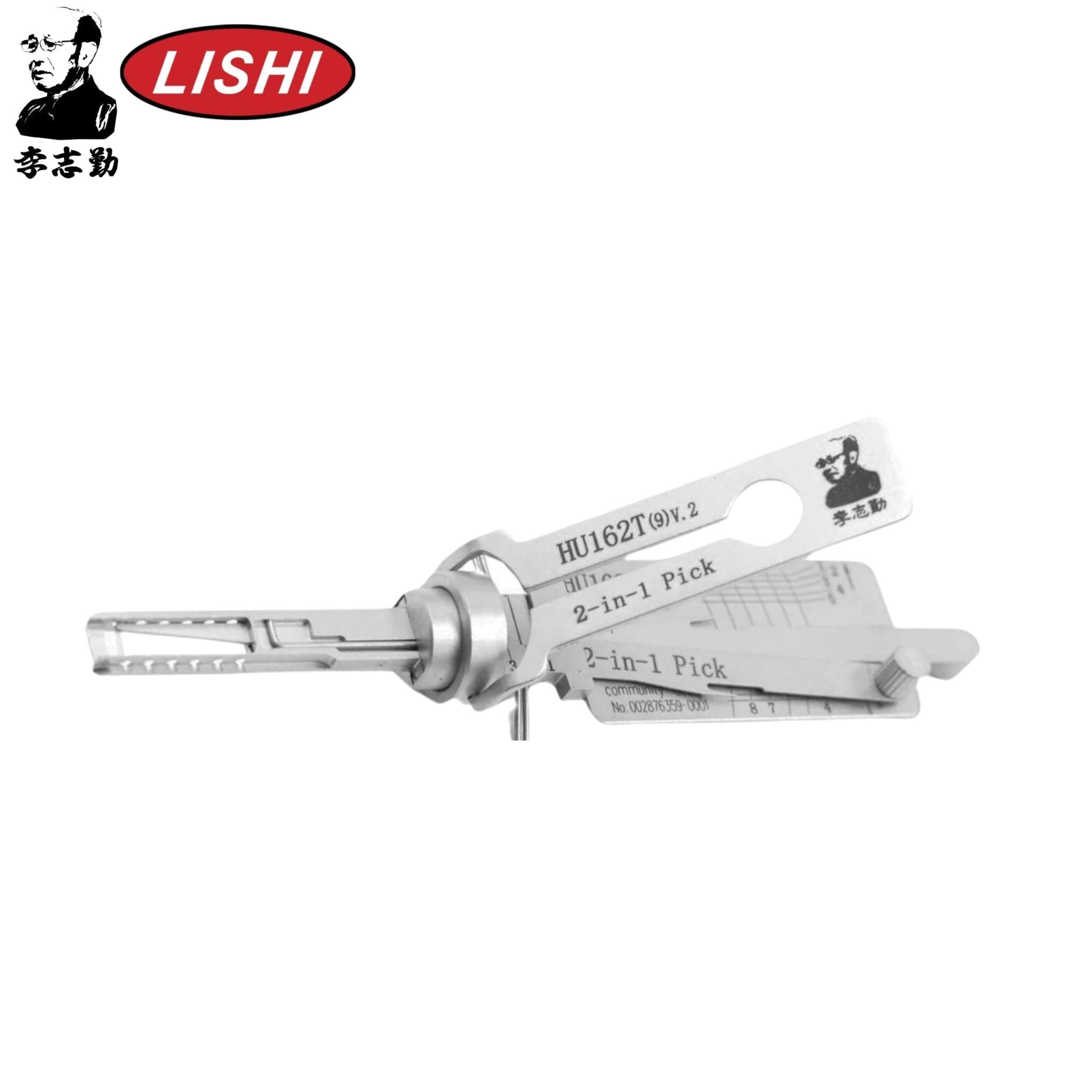 Original Lishi - Volkswagen HU162T (V.2) - 2 - In - 1 Pick/Decoder - AG - Royal Key Supply