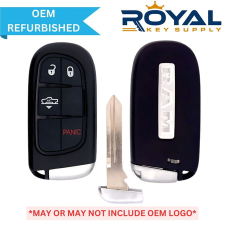 Dodge Refurbished OEM 2013-2018 RAM Smart Key 4B Air Suspension FCCID: GQ4-54T PN# 68159656AG - Royal Key Supply