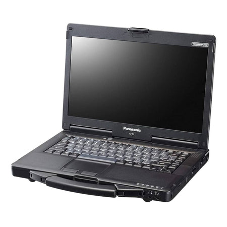 Panasonic Toughbook Laptop CF 53 MK4, i5 4310M 2.00GHz, 14In HD Touchscreen, 8GB, 256GB SSD, Windows 10 Pro, Wi Fi, Bluetooth, DVD, GPS, 4G LTE (Refurbished) - Royal Key Supply